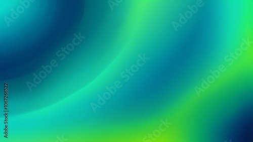 Abstract Green and Blue Gradient Background