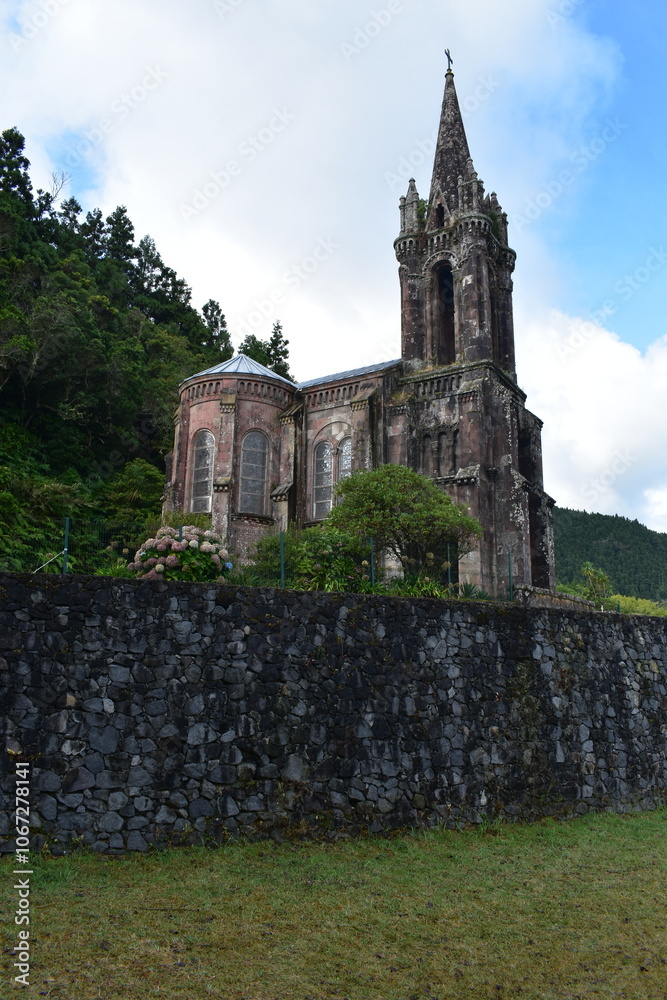Naklejka premium Azores - furnas