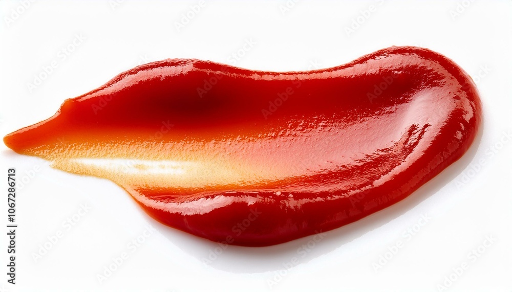 Ketchup bottle isolate on White background Ketchup bottle isolate on White background