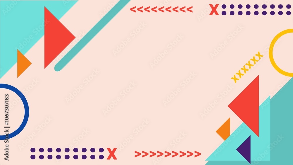 A modern, abstract geometric background with colorful shapes and patterns, featuring triangles, circles, and arrows arranged in vibrant, playful formations on a white or light background. A modern, abstract geometric background with colorful shapes and patterns, featuring triangles, circles, and arrows arranged in vibrant, playful formations on a white or light background.