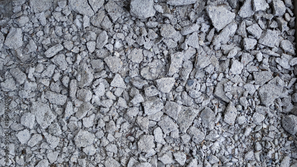 Grey Rock Texture Concrete Debris Hard Stones smalls Background Grey Rock Texture Concrete Debris Hard Stones smalls Background