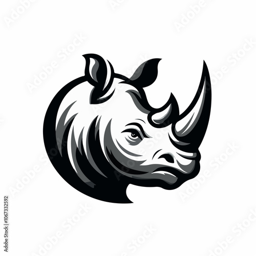 rhino logo illustration