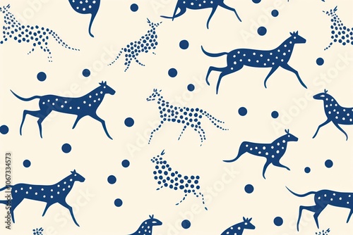 Pattern animal backgrounds leopard. photo