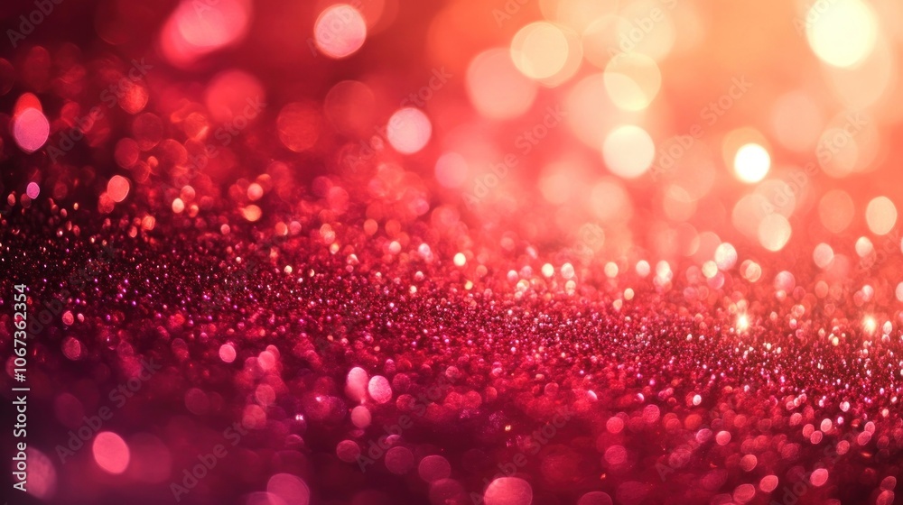 Red glitter. Red glitter.
