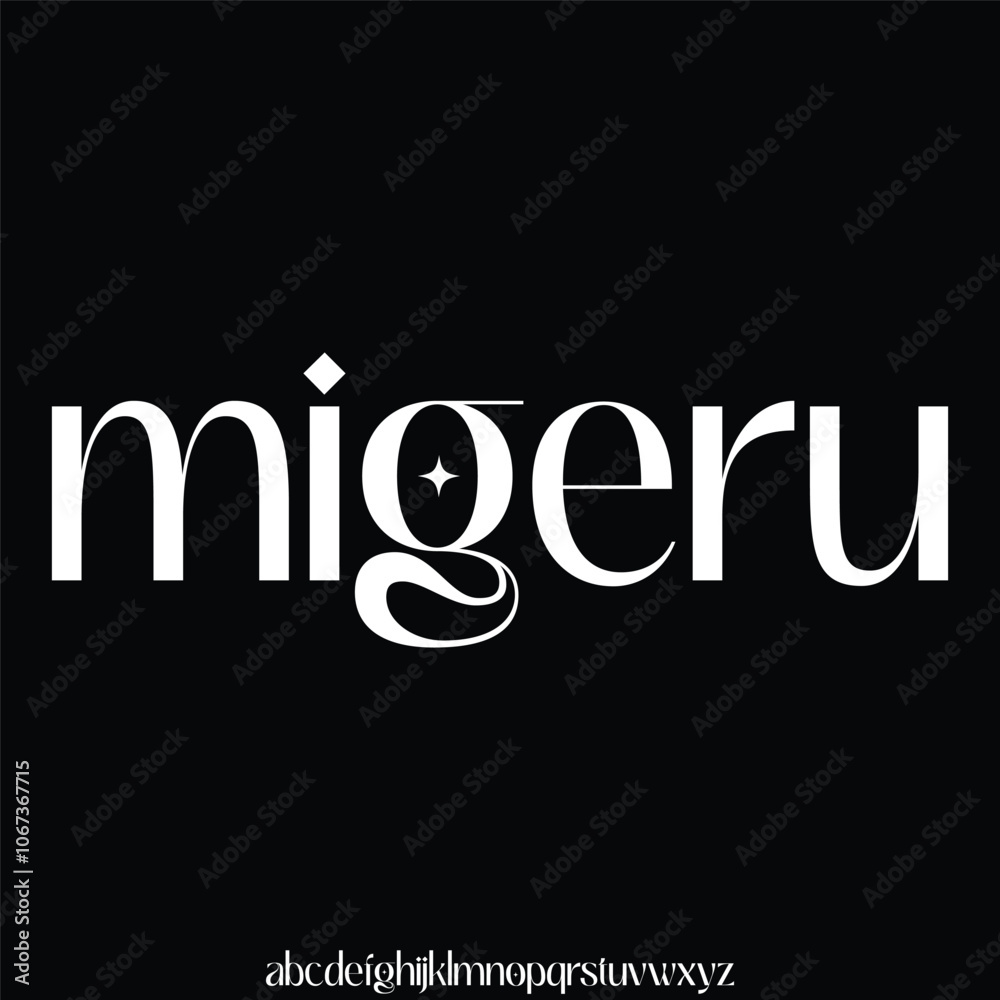 luxury and elegant alphabet font vector luxury and elegant alphabet font vector