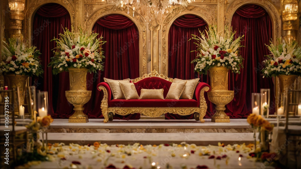 Fototapeta premium Wedding stage