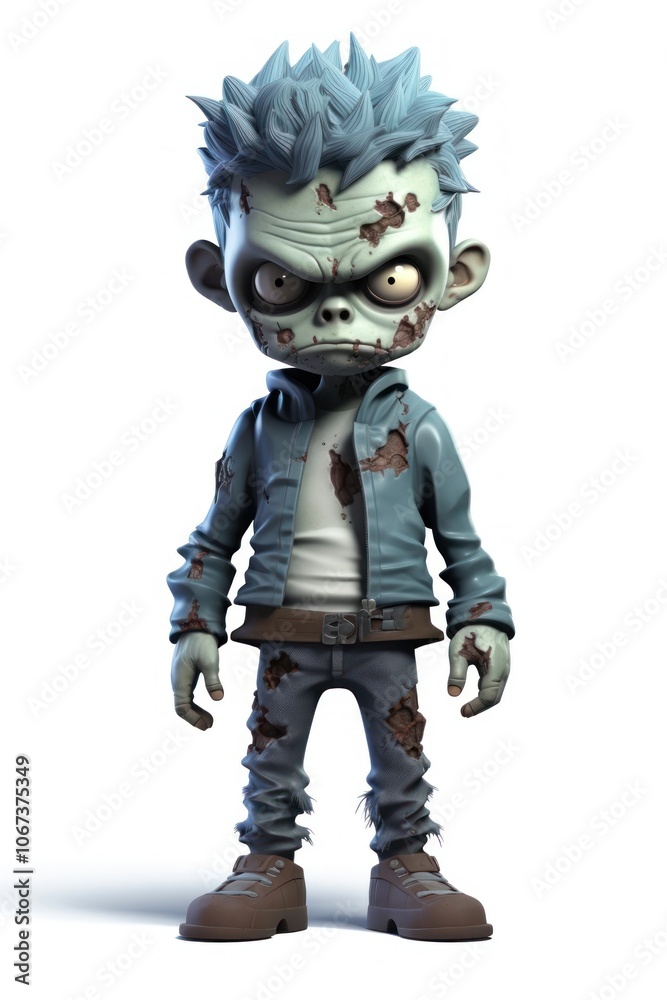 Cartoon toy white background representation. Cartoon toy white background representation.