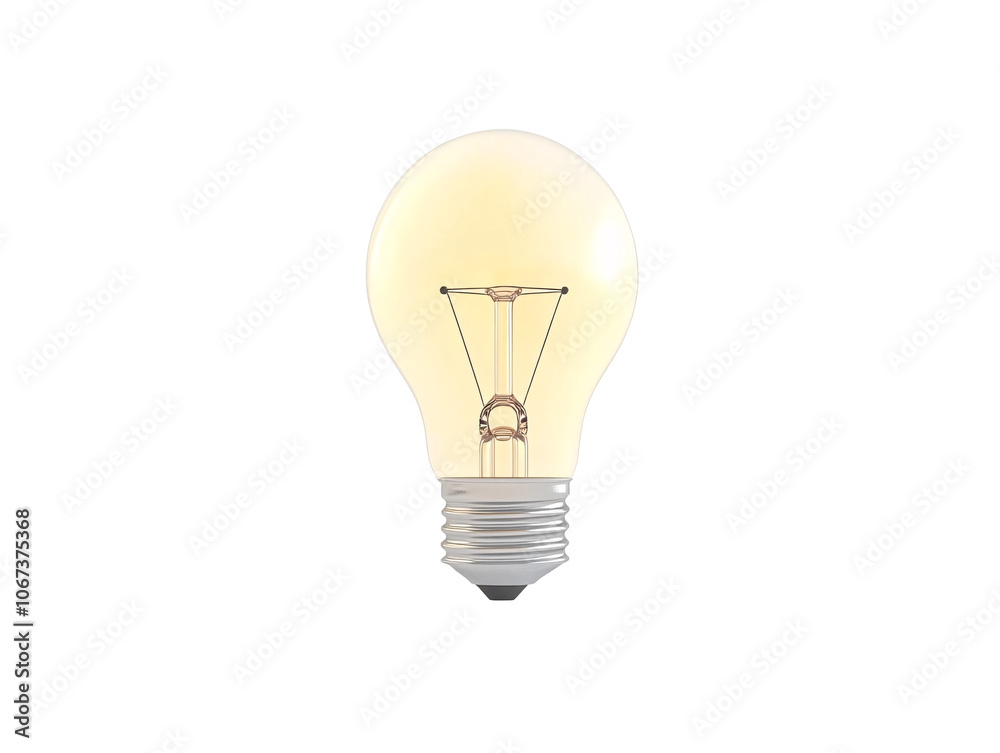 a light bulb with a wire a light bulb with a wire