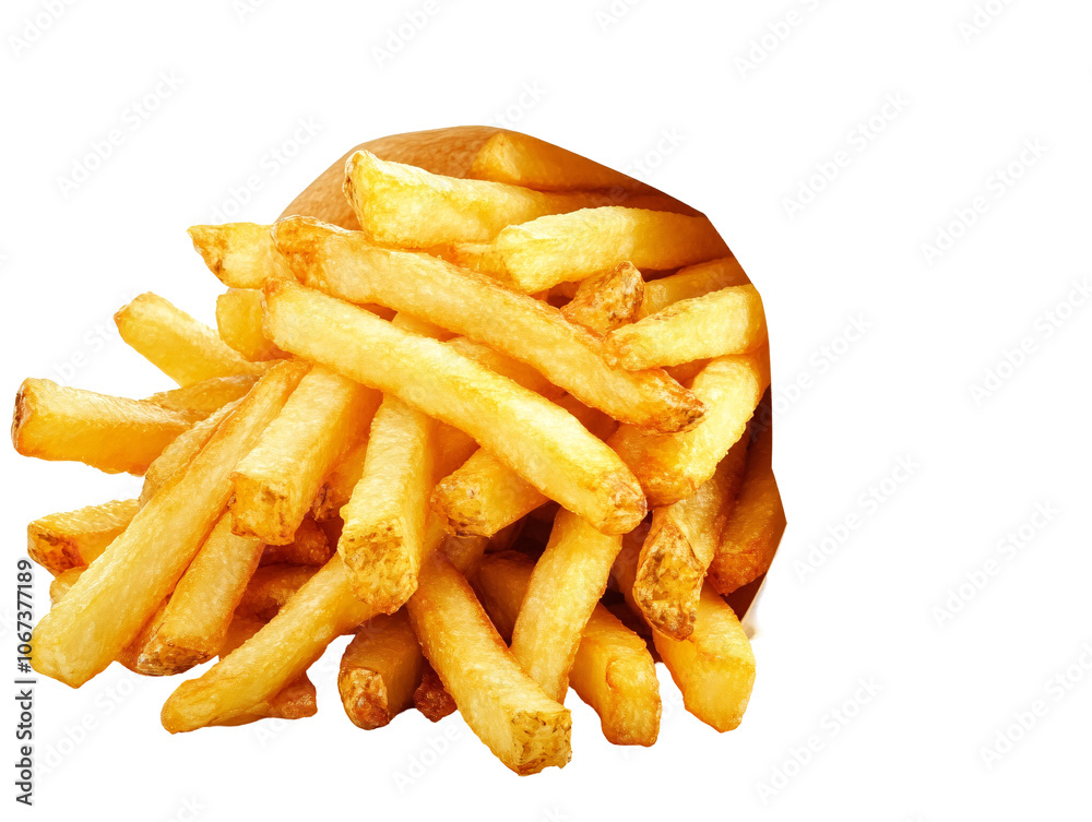 a pile of french fries a pile of french fries