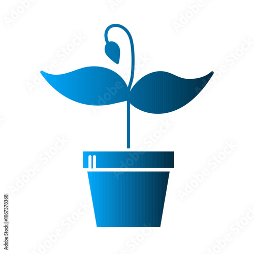 Gardening icon template