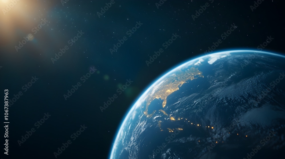 Fototapeta premium Planetary Climate Patterns Revealed - Satellite Data Showcasing Temperature Gradient Anomalies Across the Globe