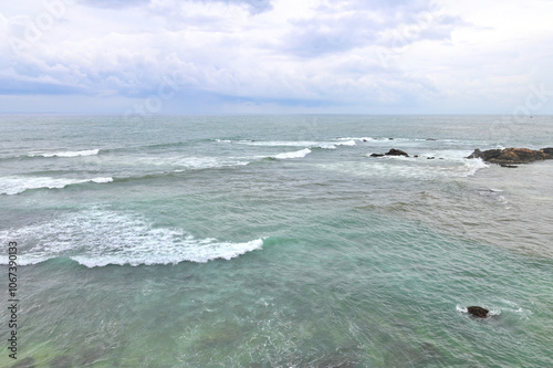 Beautiful Seascape from Galle Fort in Sri Lanka