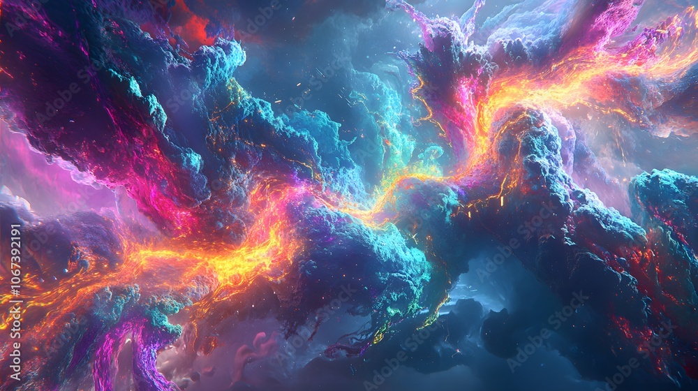 Digital art showing AI algorithm pathways with luminous edges, symbolizing courage in handling complex datasets, 4k resolution Digital art showing AI algorithm pathways with luminous edges, symbolizing courage in handling complex datasets, 4k resolution