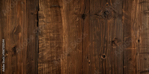 Old dark wood and wooden texture background. Panorama texter of wood banner background