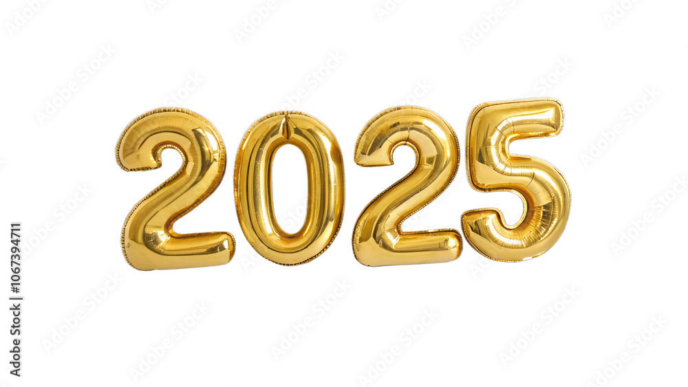 Gold 3D 2025 New Year Text with Elegant Shine, Perfect for Luxury-Themed Holiday Cards, Invitations, and Festive Decorations Gold 3D 2025 New Year Text with Elegant Shine, Perfect for Luxury-Themed Holiday Cards, Invitations, and Festive Decorations