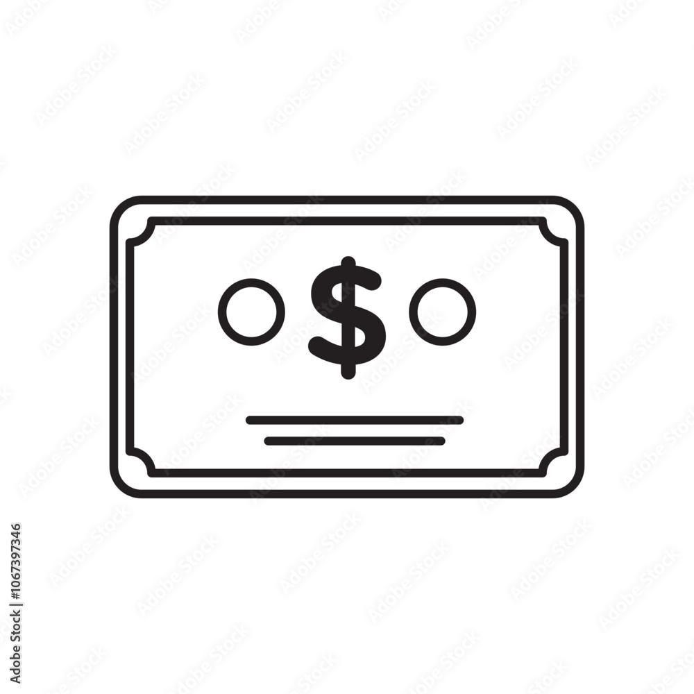 Bonds icon simple black line style. Bonds icon simple black line style.