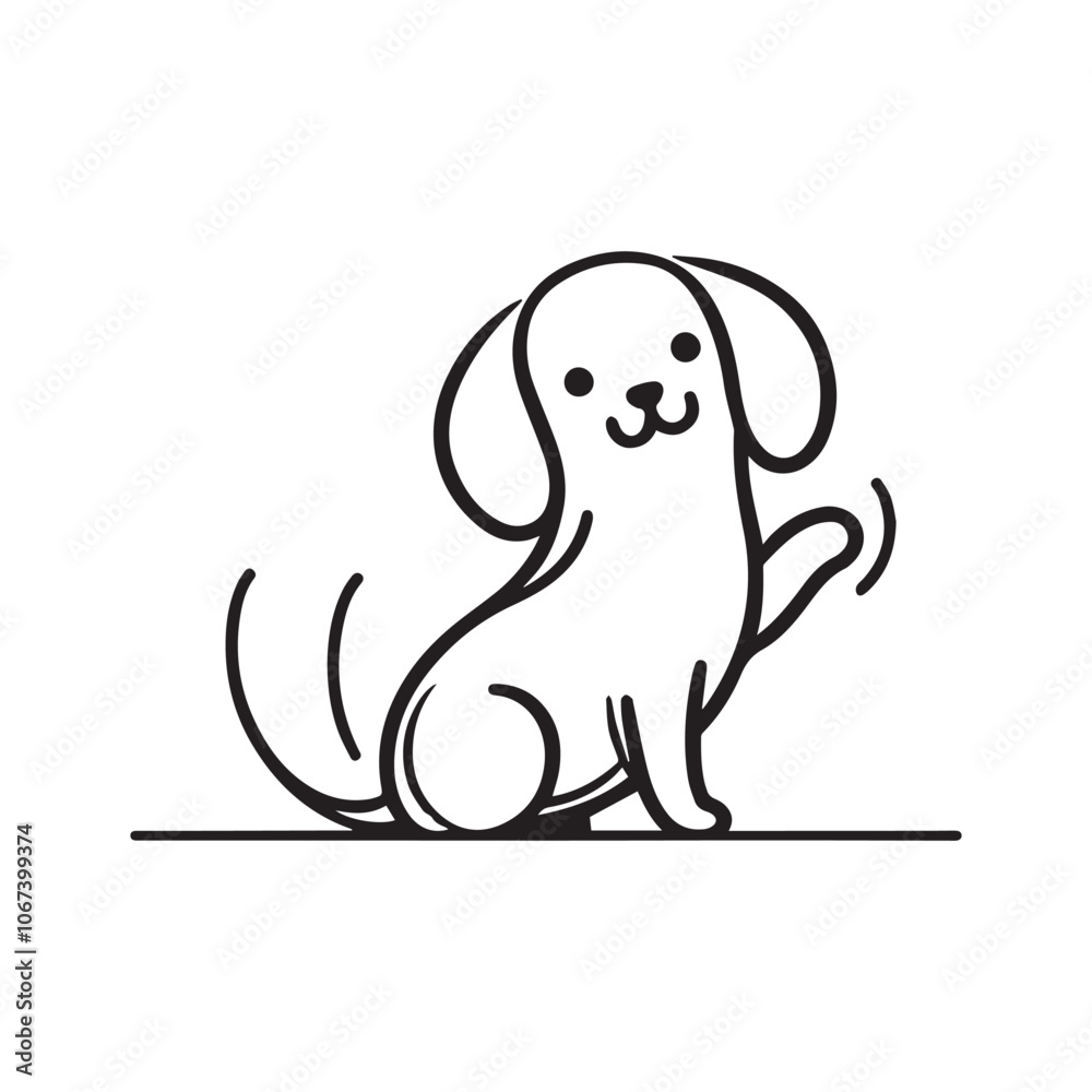 hand draw vector dog silhouette design dog, pet, outline, silhouette, border, friendship, large, black and white hand draw vector dog silhouette design dog, pet, outline, silhouette, border, friendship, large, black and white