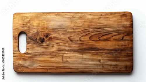 Rustic Wooden Cutting Board - Kitchen Texture