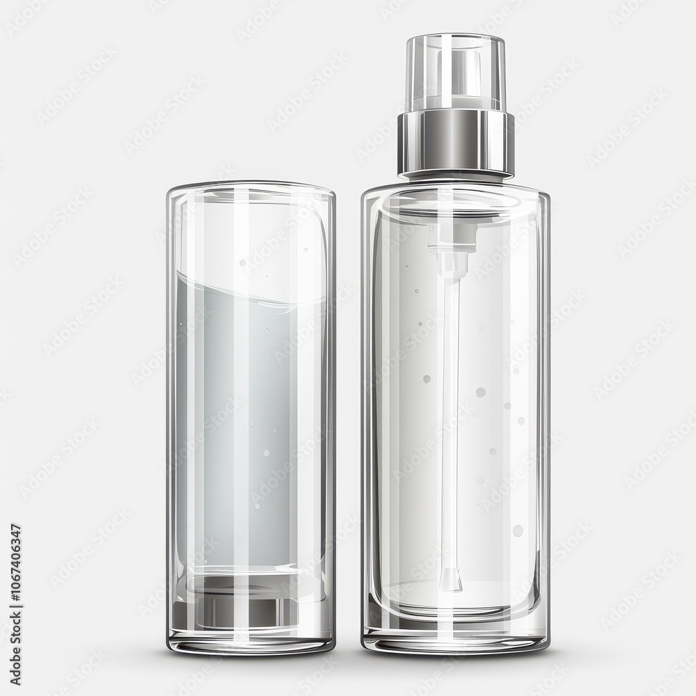 perfume bottle isolated on white perfume bottle isolated on white