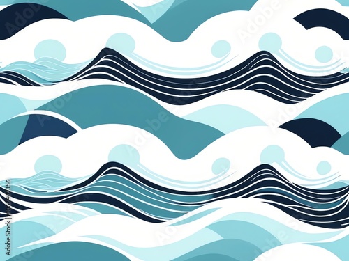 Abstract Ocean Waves