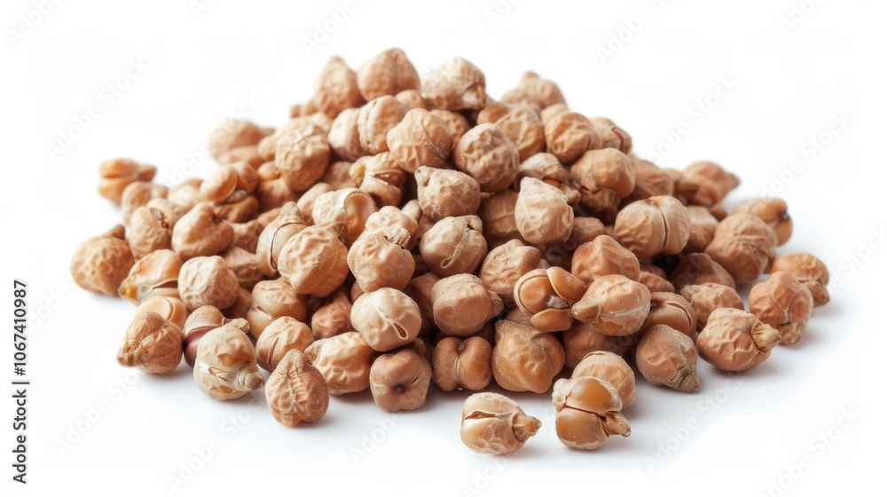Dried Chickpeas: A Close-Up View of Garbanzo Beans Dried Chickpeas: A Close-Up View of Garbanzo Beans