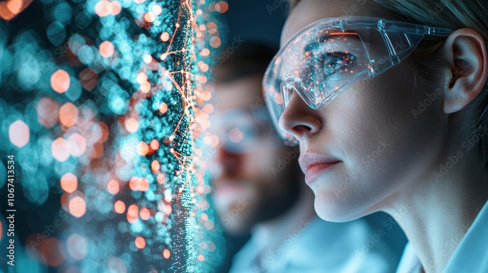 A group of data scientists working on a big data project, analyzing data and developing predictive models. A group of data scientists working on a big data project, analyzing data and developing predictive models.