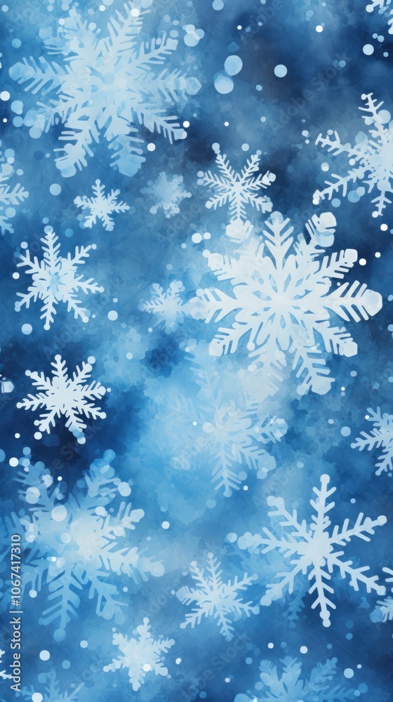 Snowflake pattern abstract shape blue. Snowflake pattern abstract shape blue.