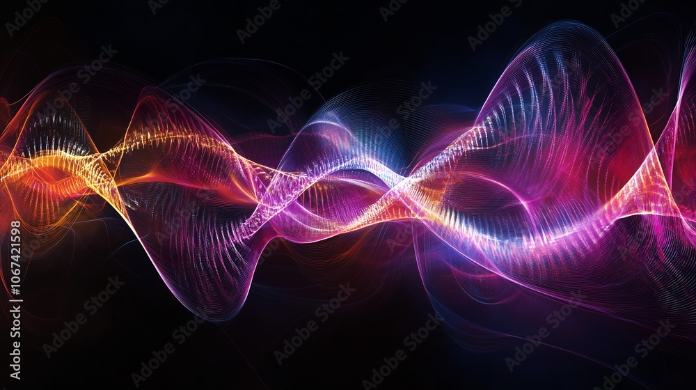 background with abstract colorful flowing waves with vibrant light effects background with abstract colorful flowing waves with vibrant light effects
