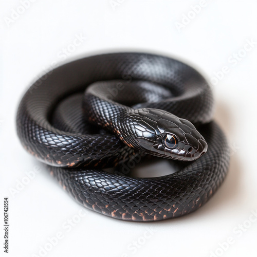 Black Snake Isolated