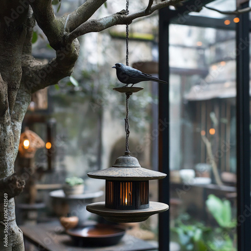Bird House Isolated