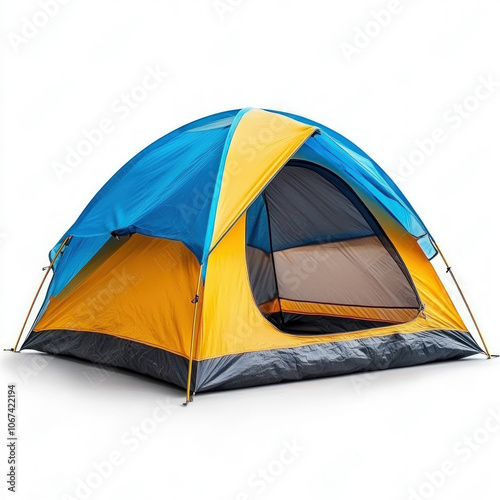 Camping Tent Isolated