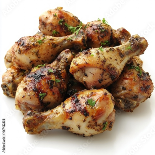 Chicken Drumstick Isolated