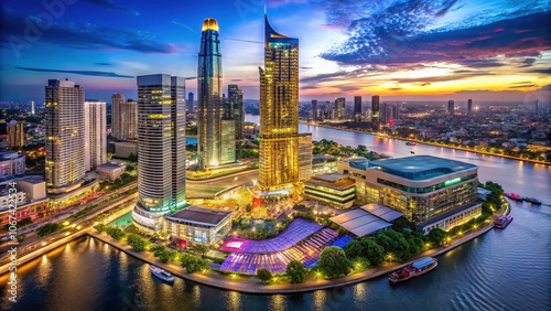 Bangkok Iconsiam River Park Zone Commercial Development 2019 photo