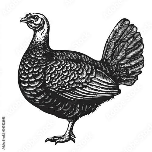 Cooked Turkey Silhouette, I...