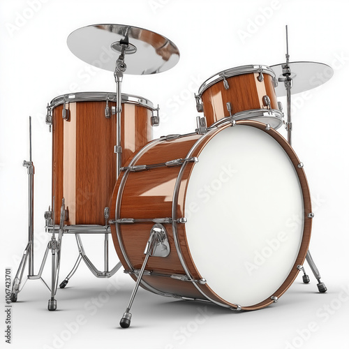 Drum Set Isolated