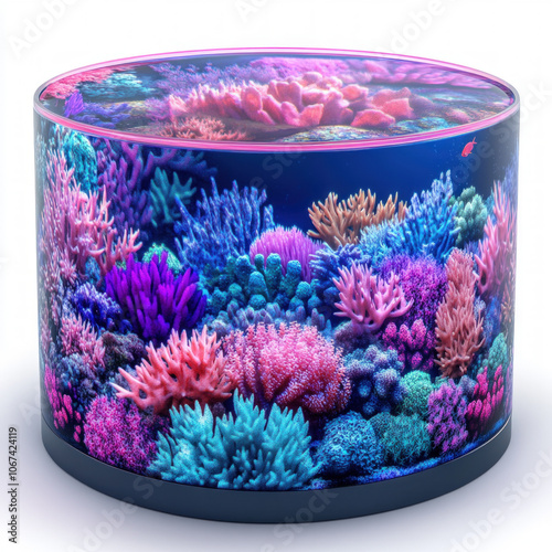 Fish Tank Isolated
