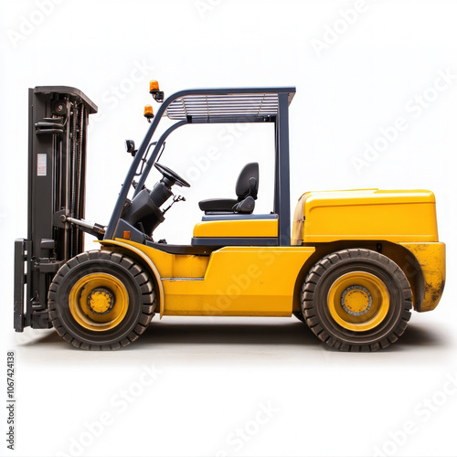 Forklift Isolated