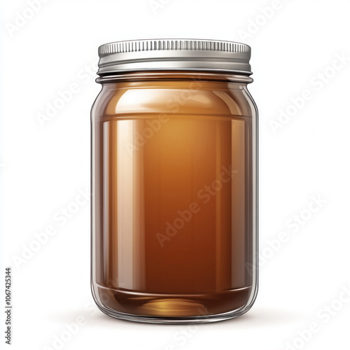 Jam Jar Isolated