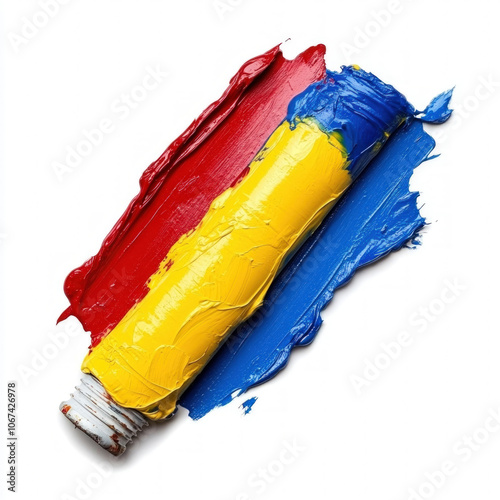 Paint Tube Isolated