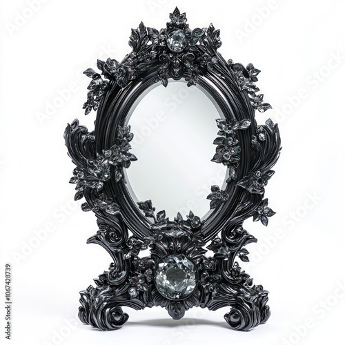Standing Mirror Isolated