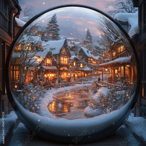 Transparent Glass Globe Dep...
