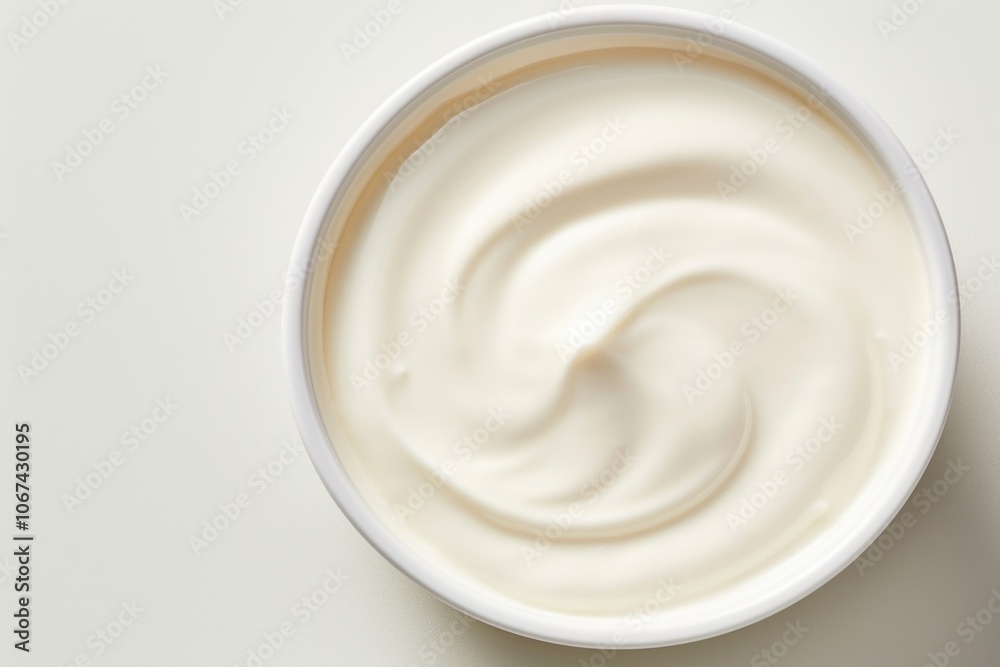 White yoghurt cream dessert food. White yoghurt cream dessert food.