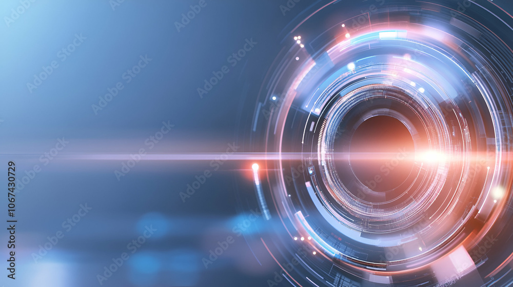 Abstract technological background with various technological elements Abstract technological background with various technological elements