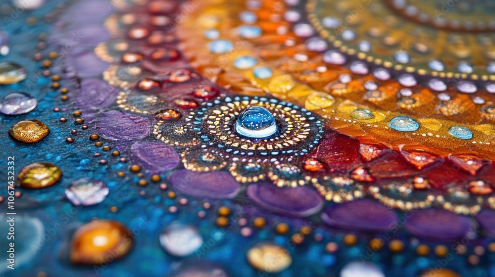 Obraz premium Intricate Mandala Art