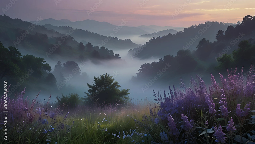 Fototapeta premium Dramatic landscape 