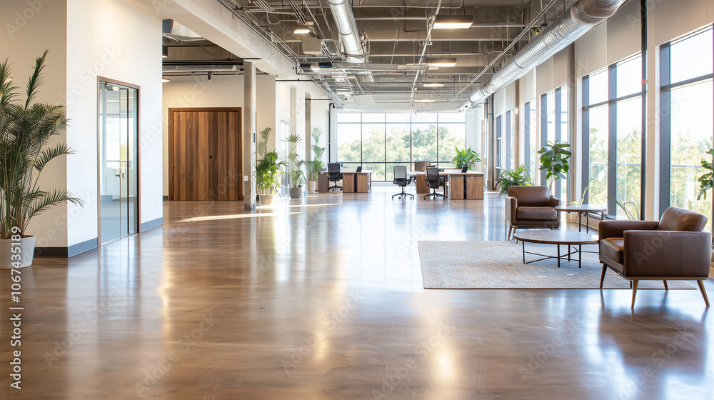 Modern High End Office Interior with Contemporary Design Modern High End Office Interior with Contemporary Design