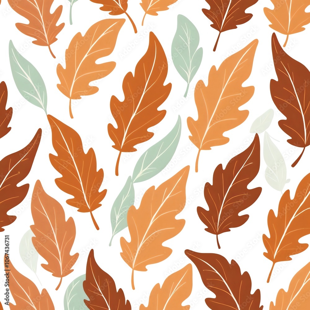 Autumn Leaves Pattern