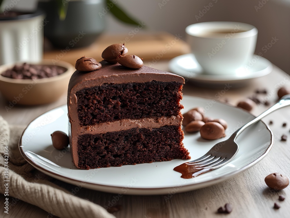 Chocolate cake desert Chocolate cake desert