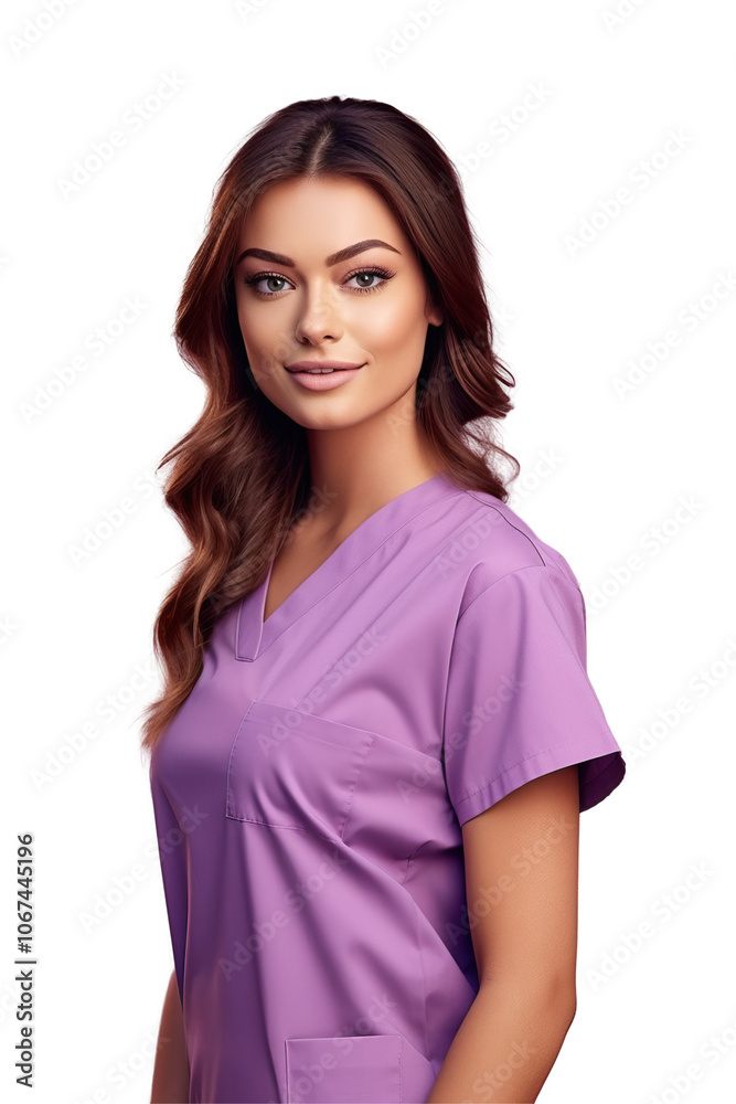 Beautiful smiling female nurse