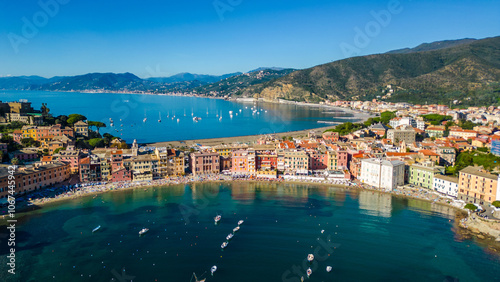 Sestri Levante, a picturesque summer resort on the Italian Riviera, is famous for its stunning beaches and charming “Bay of Silence.” This coastal gem, nestled between hills and turquoise waters